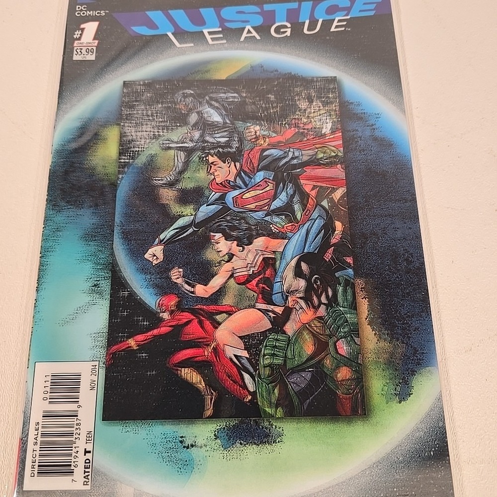 The New 52 Futures End: Justice League #1 One-Shot lenticular cover DC 2014